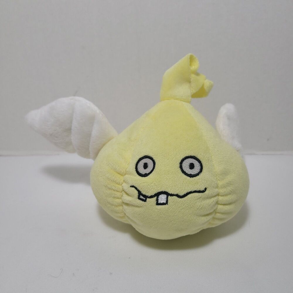 Plants Vs Zombies Plush Linxin Garlic Angel Used Yellow White